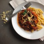 Altijd-goed-pasta met rode saus